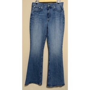 Madewell High‎ Rise Flare Jean Blue Light Wash Women's Sz 30 X 31 Boho Hippie